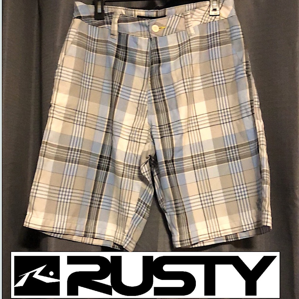 RUSTY Plaid Shorts